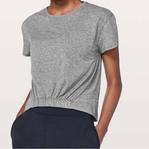 Lululemon Short Notice Crop Top